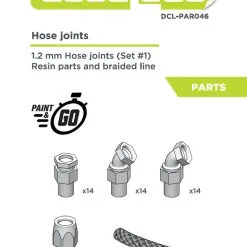 1,2mm Hose Joints (Set 1) 1/12 - Decalcas