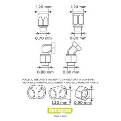 1,2mm Hose Joints (Set 3) 1/12, 1/20, 1/24 - Decalcas -Cars - Plastic Models Sales 1 2mm hose joints set 3 1 12 1 20 1 24 decalcas w1200 h1200 5e706efdf5caf2839f113e37429de35d