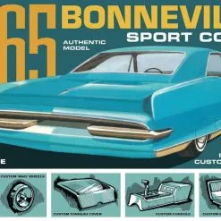 1965 Pontiac Bonneville Sport Coupe 3 In 1 1/25 - AMT