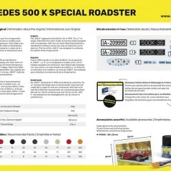 "500 K" Mercedes SPECIAL ROADSTER 1:24 – Heller -Cars - Plastic Models Sales 500 k mercedes special roadster 1 24 heller w1200 h1200 e4ce7e334b841759685167d68c2f0e43