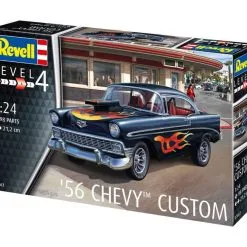 '56 Chevy Customs (1:24) Plastic ModelKit 07663 - Revell -Cars - Plastic Models Sales 56 chevy customs 1 24 plastic modelkit 07663 revell w1200 h1200 5ebe8855e5dd8980c22209c88c2fcee3