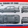 600,-Kč SLEVA (13% DISCOUNT) Varis Subaru STi Full Detail Kit - Hobby Design