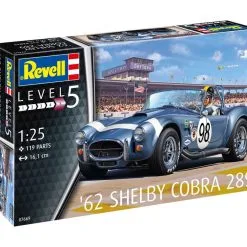 Cars - Plastic Models Sales 38 '62 Shelby Cobra 289 (1:25) Plastic Model Kit 07669 - Revell