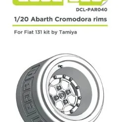 Abarth Cromodora 1:24 - Decalcas