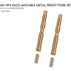 BMW HP4 RACE Movable Metal Front Fork Set In 1:9 - Meng