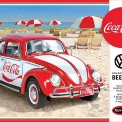 Coca Cola VW Beetle Car - Polar Lights