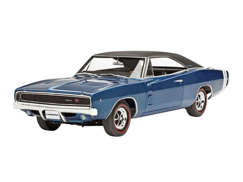 Dodge Charger R/T 1968 (1:25) Plastic Model Kit 07188 - Revell 4 Dodge Charger R/T 1968 (1:25) Plastic Model Kit 07188 - Revell - Image 2