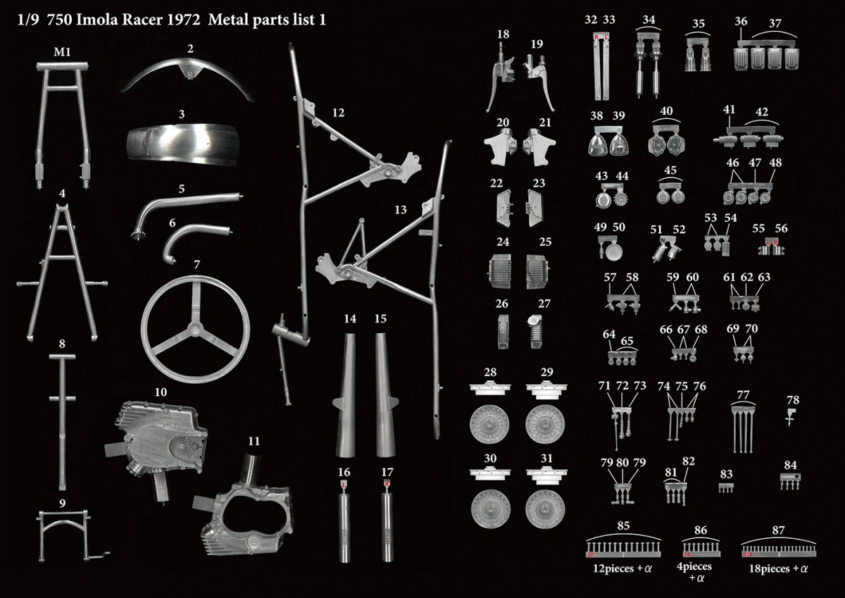 Ducati 750 Imola Racer 1972 1/9 - Model Factory Hiro 6 Ducati 750 Imola Racer 1972 1/9 - Model Factory Hiro - Image 4