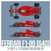 Ferrari F1-89 (640) Fulldetail Kit 1/12 - Model Factory Hiro -Cars - Plastic Models Sales ferrari f1 89 640 fulldetail kit 1 12 model factory hiro w1200 h1200 280267da5b107ada81f1decbf08b9952