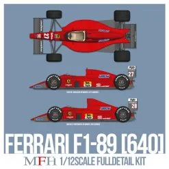 Ferrari F1-89 (640) Fulldetail Kit 1/12 - Model Factory Hiro