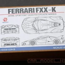 Ferrari FXX-K Detail-UP Set For T 24343 - Hobby Design