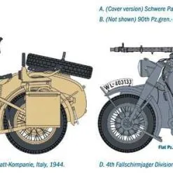 German Military Motorcycle With Sidecar (1:9) - Italeri -Cars - Plastic Models Sales german military motorcycle with sidecar 1 9 italeri w1200 h1200 ae89d331c4b0c628c26b44444a302ae4