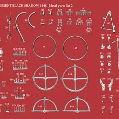 HRD VINCENT BLACK SHADOW 1948 Fulldetail Kit 1/9 - Model Factory Hiro -Cars - Plastic Models Sales hrd vincent black shadow 1948 fulldetail kit 1 9 model factory hiro w1200 h1200 9261f6c7809ea097737f1a0fa21ed7bd