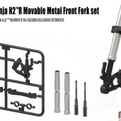 Kawasaki Ninja H2(TM)R Front Fork Set 1:9 - Meng