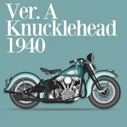 Knucklehead 1940/1947 1/9 - Model Factory Hiro