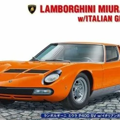 Lamborghini Miura P400 SV W/Italian Girl's Figure 1/24 - Hasegawa