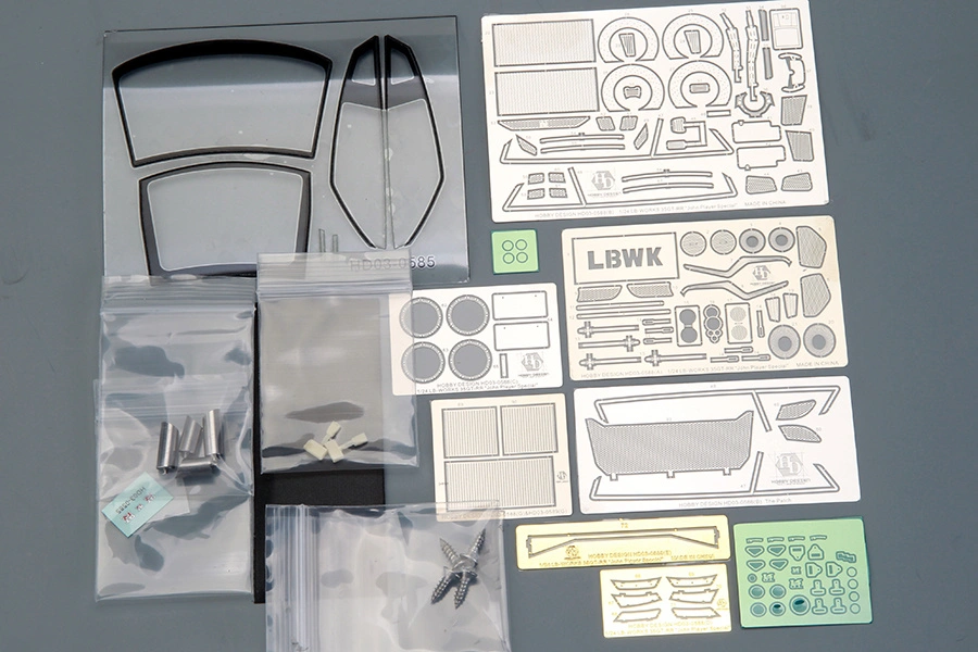 LB-Silhouette Works GT 35GT-RR (John Player Special) Full Detail Kit 1/24 - Hobby Design 6 LB-Silhouette Works GT 35GT-RR (John Player Special) Full Detail Kit 1/24 - Hobby Design - Image 4
