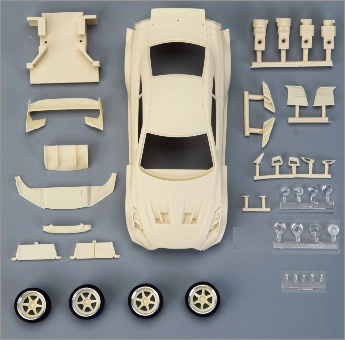 LB-Silhouette Works GT 35GT-RR (John Player Special) Full Detail Kit 1/24 - Hobby Design 4 LB-Silhouette Works GT 35GT-RR (John Player Special) Full Detail Kit 1/24 - Hobby Design - Image 2