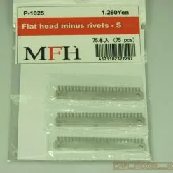 Metal Rivet Series No.S09 Flat Head Minus Rivets-S - Model Factory Hiro -Cars - Plastic Models Sales metal rivet series no s09 flat head minus rivets s model factory hiro w1200 h1200 e32c6102800baa5e3102e3b8fc9df5cc