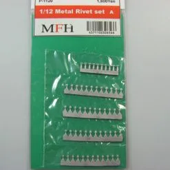 Metal Rivet Set A 1/12 - Model Factory Hiro