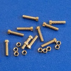 Micro Hexagon Bolt&Nut Set [No.02] - Model Factory Hiro
