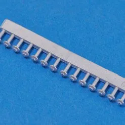 Minus Rivets With Flange-L [42 Pieces] 1/24 - Model Factory Hiro