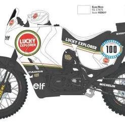 Model Kit Motorka - Cagiva "Elephant" 850 Paris-Dakar 1987 (1:9) - Italeri -Cars - Plastic Models Sales model kit motorka cagiva elephant 850 paris dakar 1987 1 9 italeri w1200 h1200 0a6b1253b07e8fbfbf2e5d98799d2301