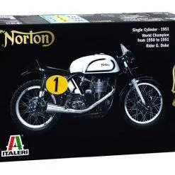 NORTON MANX 500cc 1951 (1:9) Model Kit 4602 - Italeri