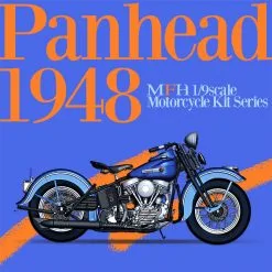 Panhead 1948 Fulldetail Kit 1/9 - Model Factory Hiro
