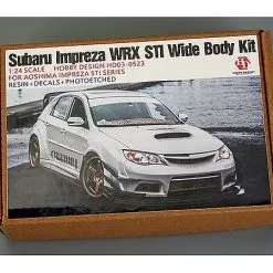 Subaru Impreza WRX STi Wide Body Kit For Aoshima - Hobby Design