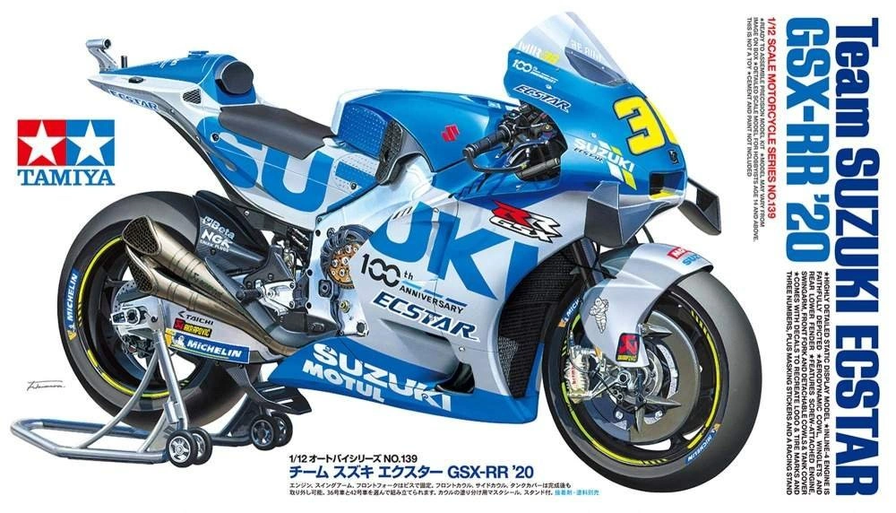 Team Suzuki ECSTAR GSX-RR '20 - Tamiya 3 Team Suzuki ECSTAR GSX-RR '20 - Tamiya