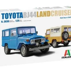 Toyota Land Cruiser BJ-44 Soft/Hard Top (1:24) Model Kit Auto 3630 - Italeri