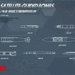 U.S. Satellite-Guided Bombs 1/48 - Meng