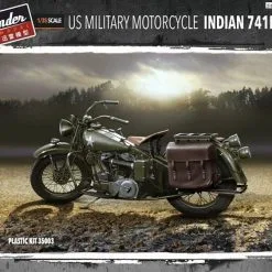 US Military Motorcycle Indian 741B 1:35 - Thunder Model
