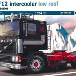 Volvo F-12 Intercooler (Low Roof) With Accessories (1:24) Model Kit Truck 3957 - Italeri
