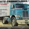 White Freightliner - AMT -Cars - Plastic Models Sales white freightliner amt w1200 h1200 5255aa41202bace16935d96831c24718