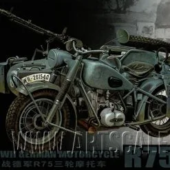 WWII German BMW R75 With Sidecar/w Trailers 1/35 – Great Wall Hobby