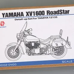 Yamaha XV1600 Roadstar Custom 1/12 For Tamiya 14135（PE+Metal Parts) - Hobby Design