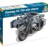 Zundapp KS 750 With Sidecar (1:9) Model Kit 7406 - Italeri -Cars - Plastic Models Sales zundapp ks 750 with sidecar 1 9 model kit 7406 italeri w1200 h1200 5f7935891d4e3c6bfb7650f5b959ad7a